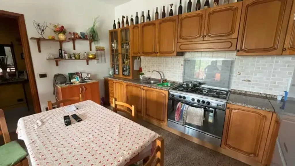 Köök - Rustic Apartment with Garden in Vrasi