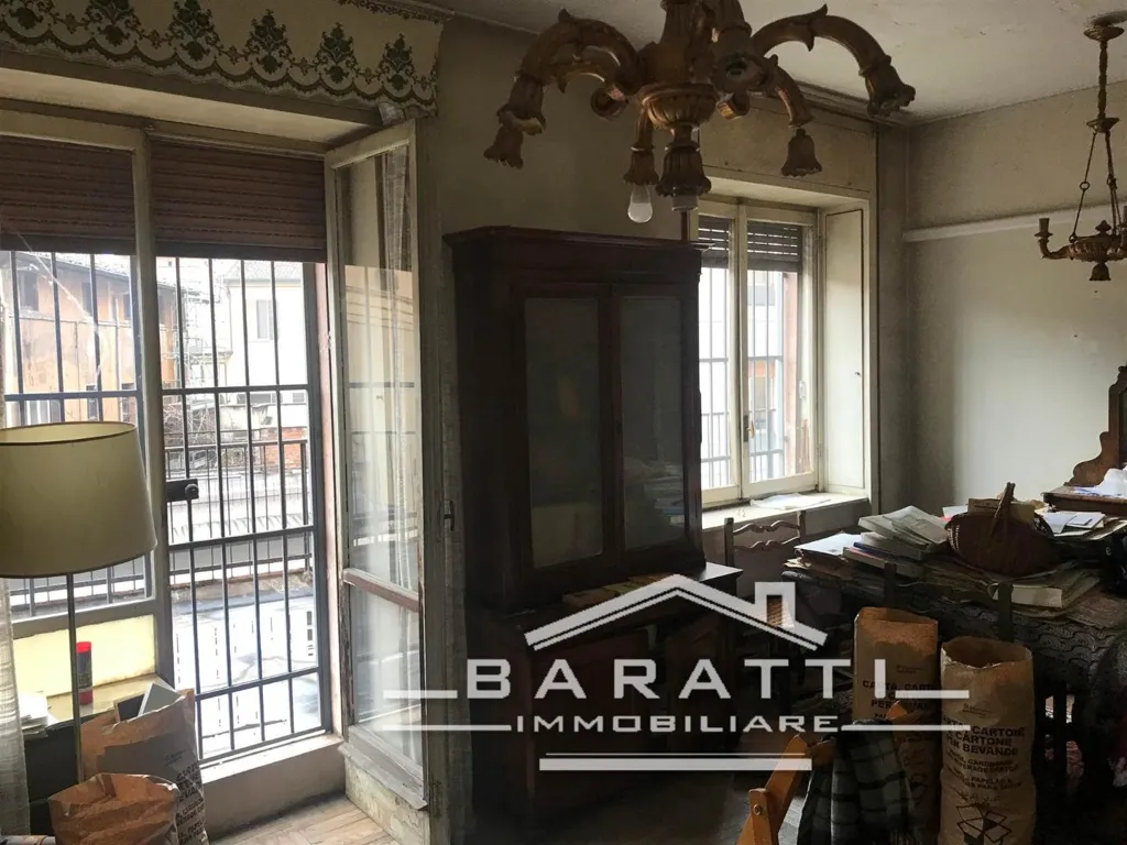 Sala da pranzo - Appartamento con terrazzo nel centro di Mantova