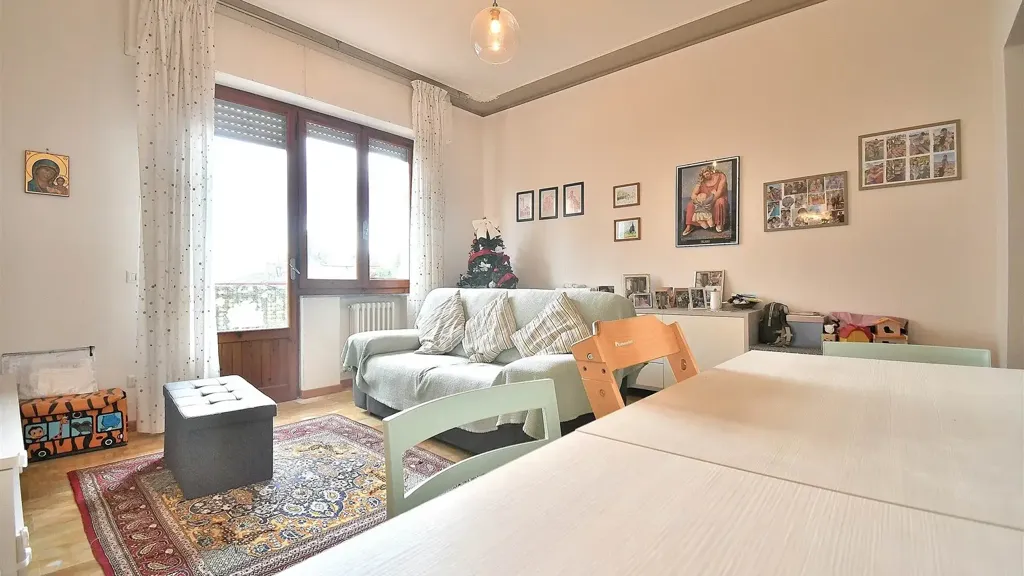 Séjour - Rustic Apartment with Terrace in Siena
