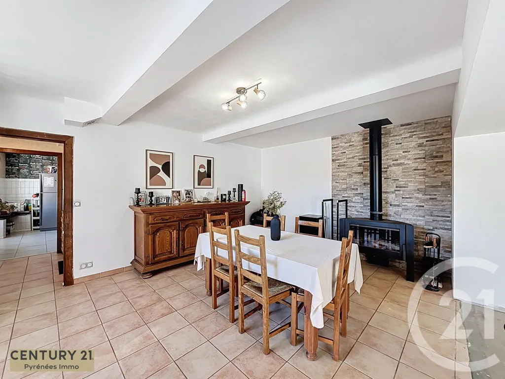 Söögituba - Renovated House with Balcony in Mazères-de-Neste