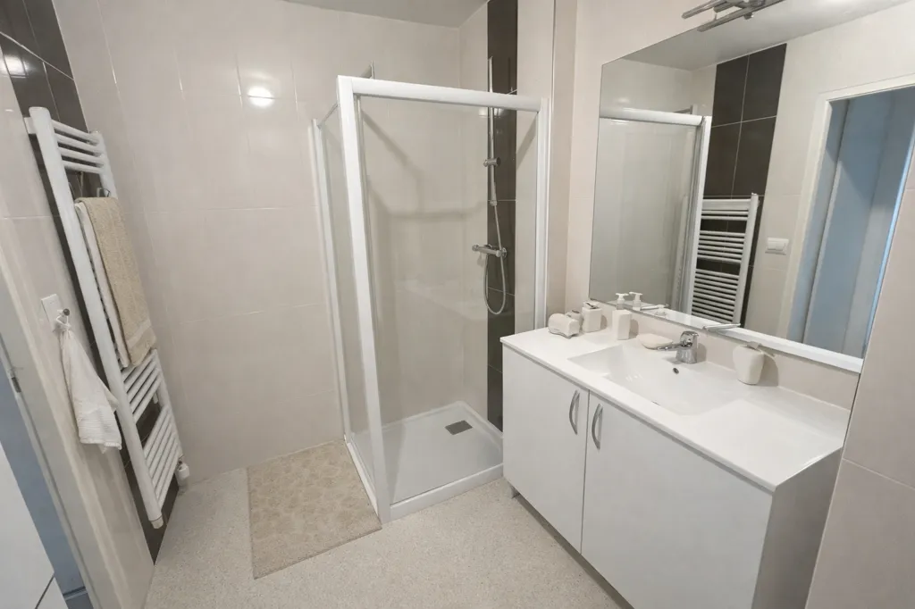 Bagni - 2-Bedroom Apartment with Terrace in Challans Centre