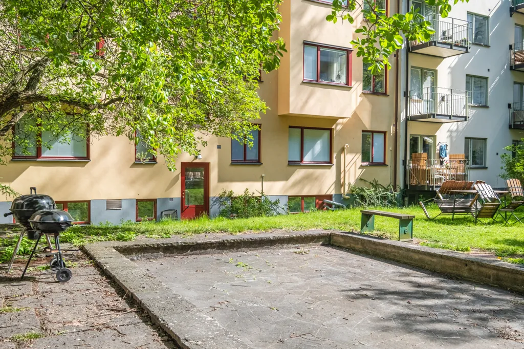 Aed - Funkis Flat with Parkett in Kungsholmen
