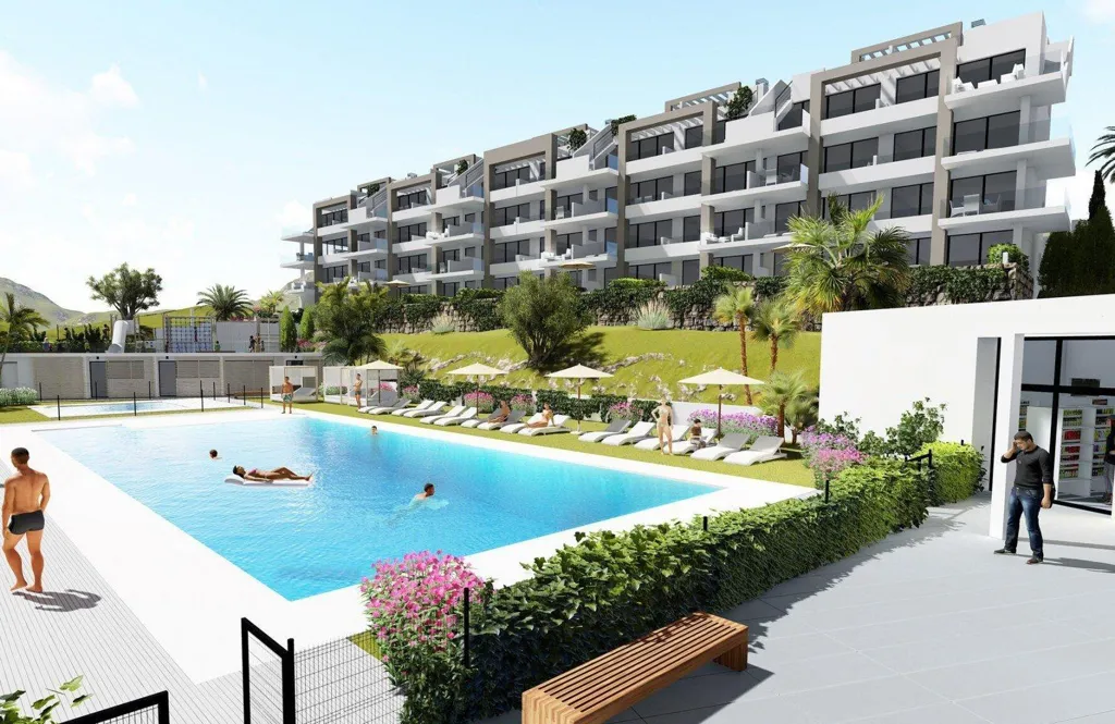 Piscina - Apartment with Pool in Mijas