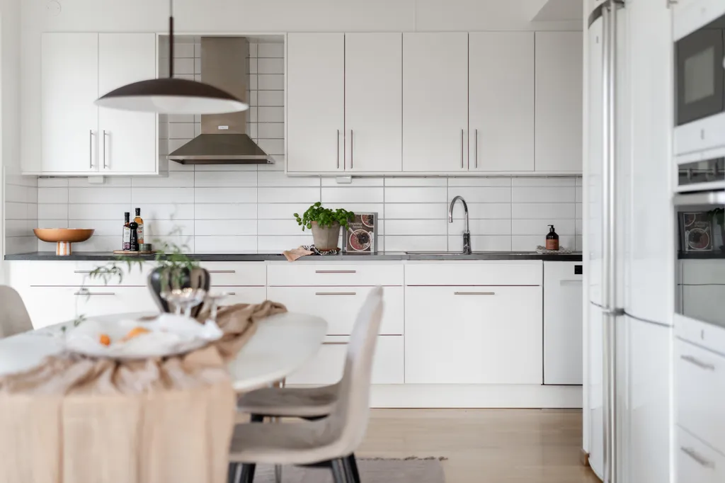 Cuisine - Corner Penthouse with Panoramic View in Borås