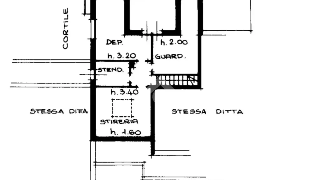 Plan - Spacious Apartment with Balcony in Vimercate