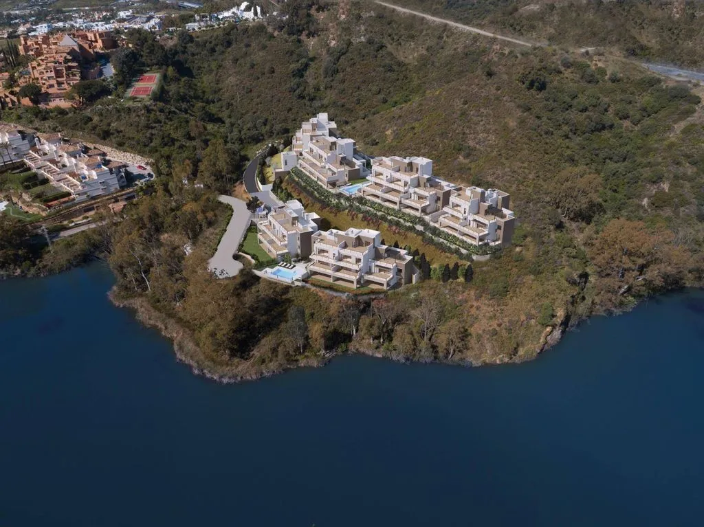 Vue aérienne - Luxury Flat with Panoramic Views in Marbella