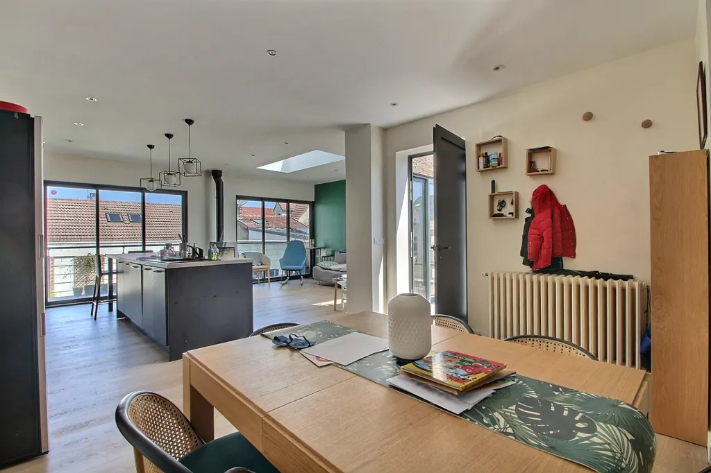 Sala da pranzo - 1930s House with Garden in NANTERRE