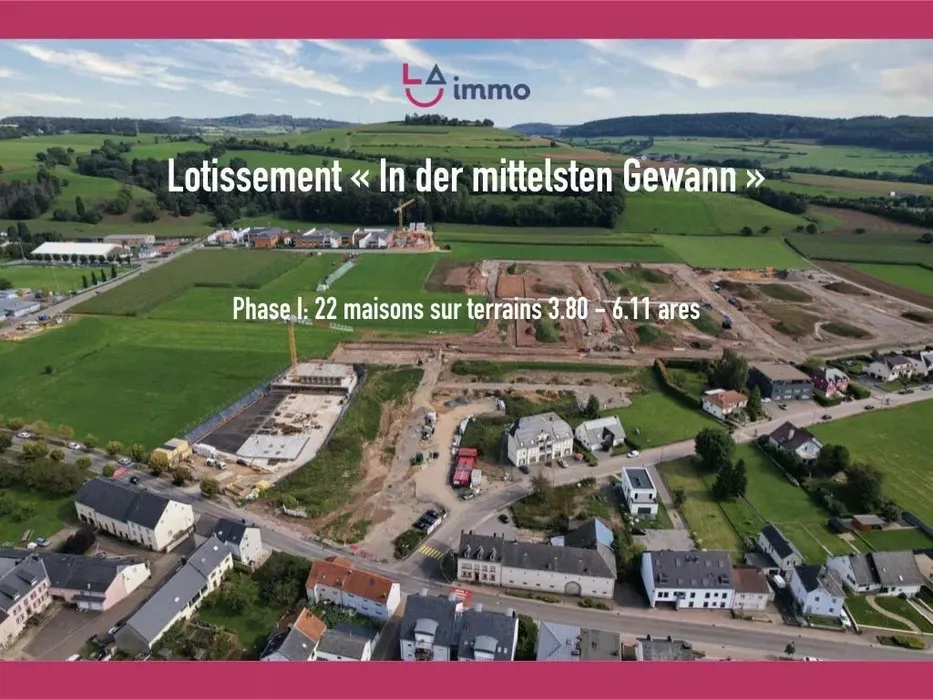 Planimetria - New Residential Plot in Erpeldange, Ettelbruck