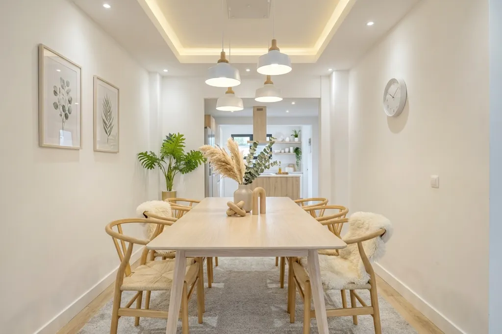 Salle à manger - Appartement avec Jardin au Rez-de-Chaussée à Gooreind