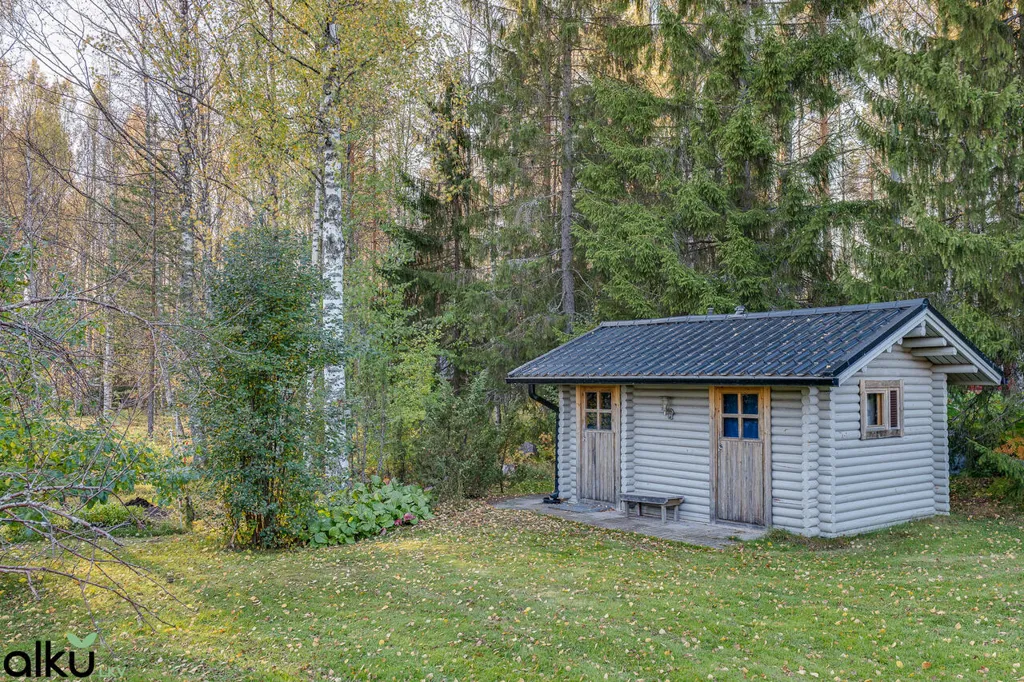 Jardin - Cottage with River View and Sauna in Muhos