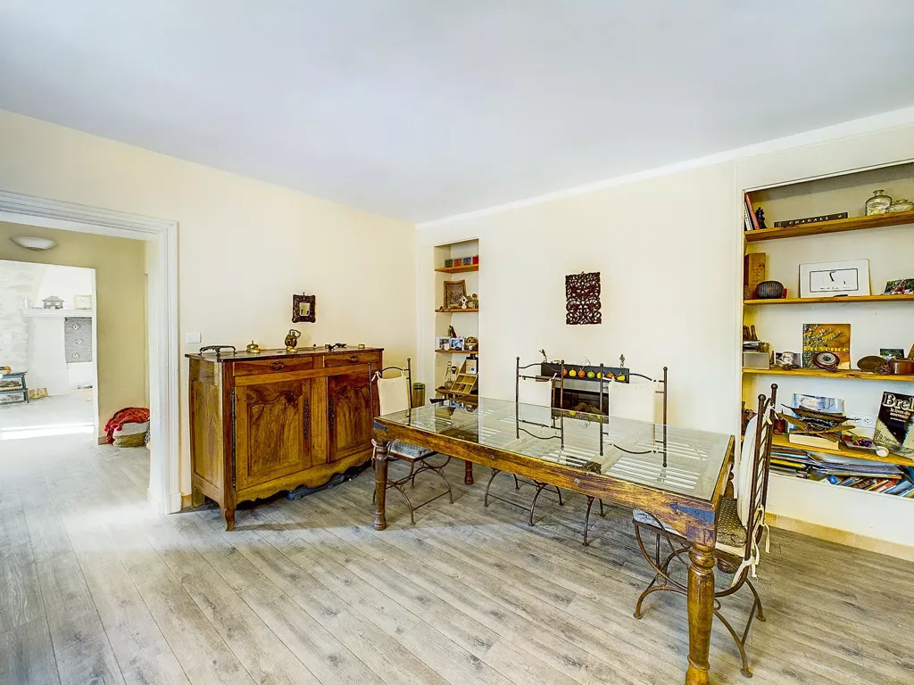 Salle à manger - Maison Bourgeoise avec Jardin à Sablet