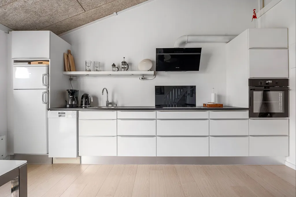 Cuisine - Apartment with Sea View in Løkken