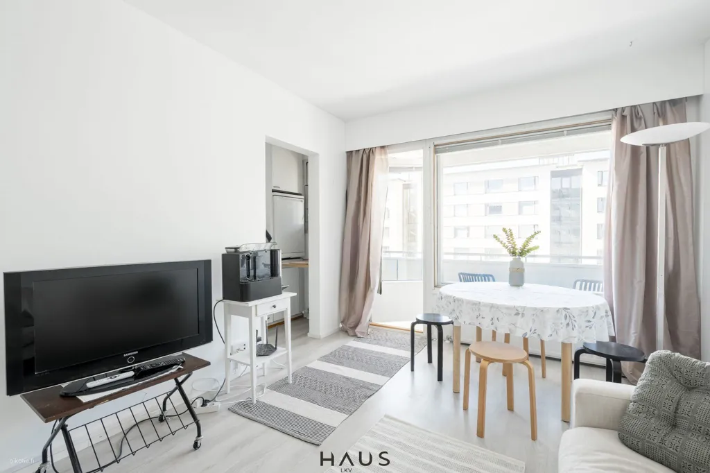 Séjour - Modernised Flat with Balcony in Eastern Centre, Turku