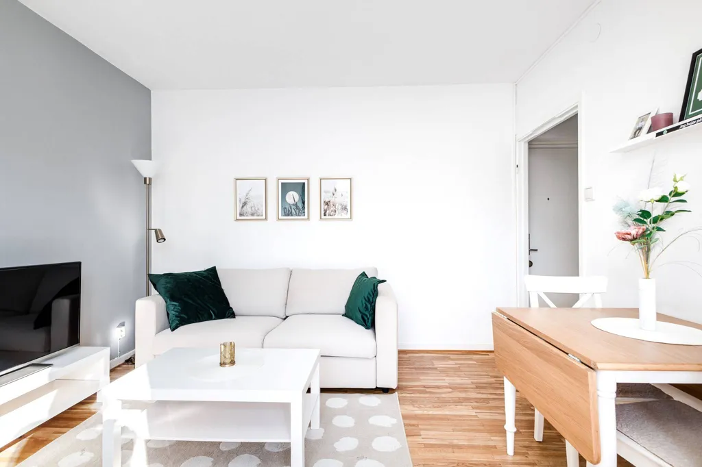 Séjour - Apartment with Balcony in Enköping