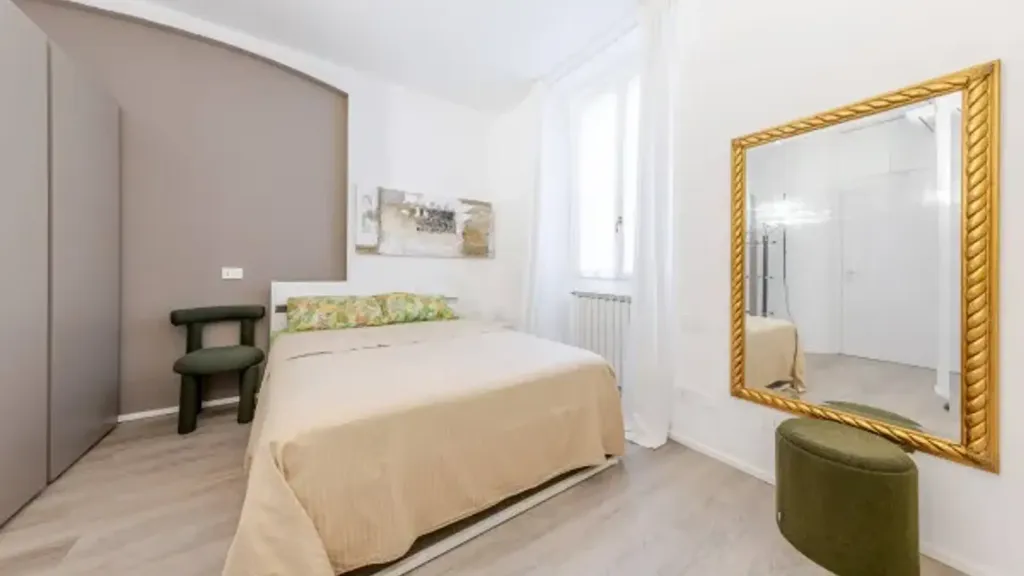 Camere da letto - Rustic-Style Flat with Balcony in Milan