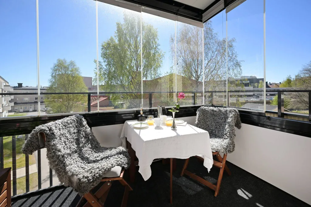 Rõdu - Apartment with Balcony in Umeå Centre