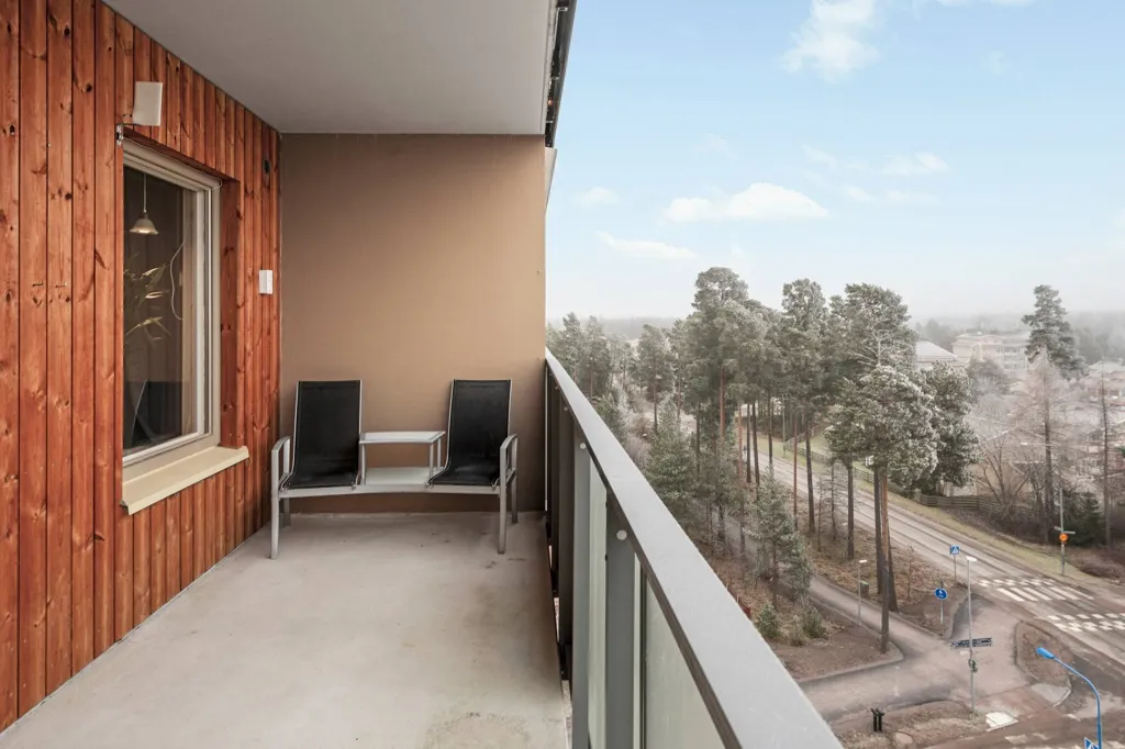 Balcon - Modern Flat with South-Facing Balcony in Uppsala