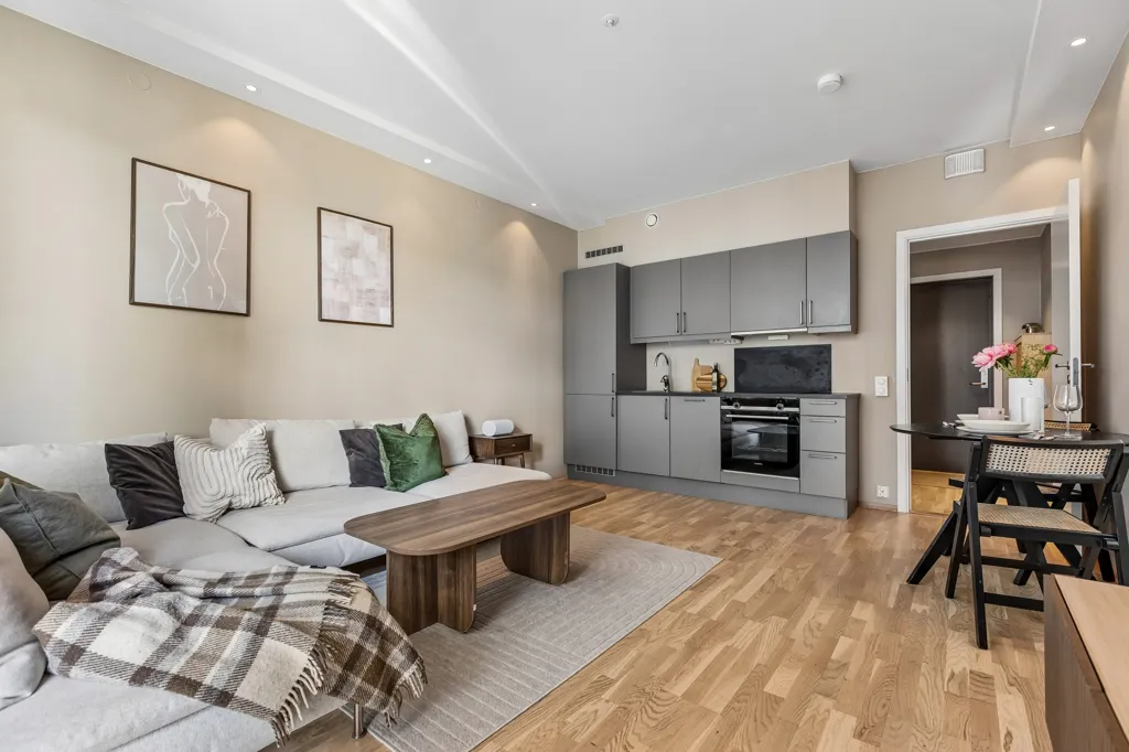 Elutuba - Modern Flat with Balcony in Øvre Nyhavna