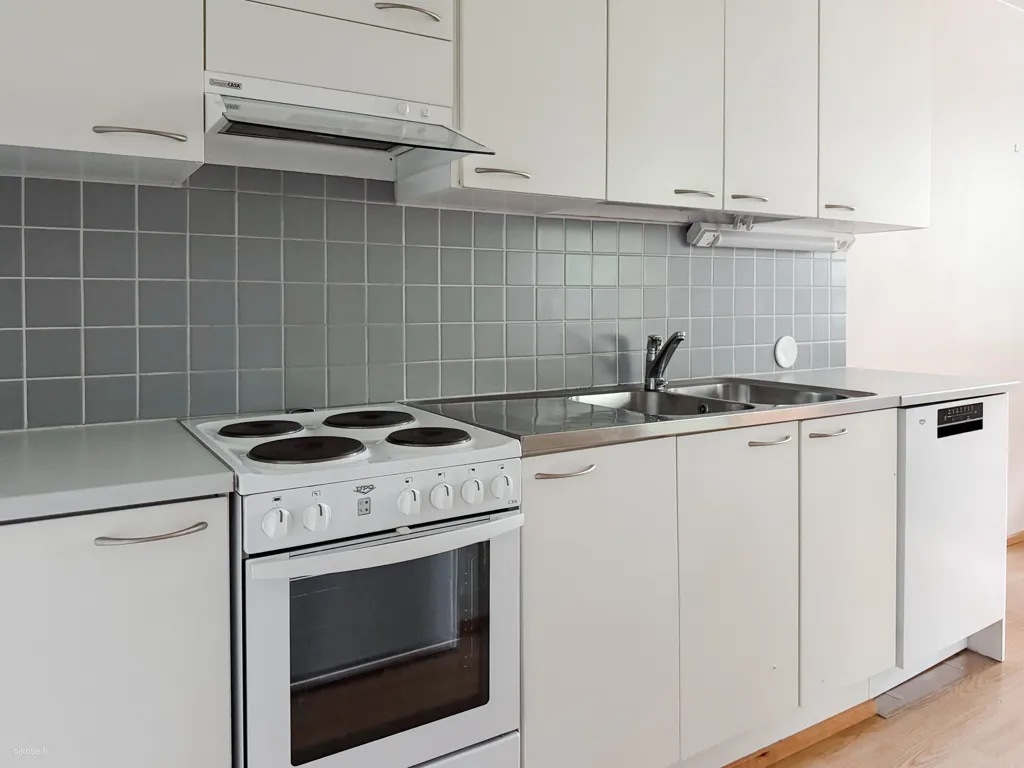 Cucina - Apartment with Balcony in Pohjois-Haaga, Helsinki