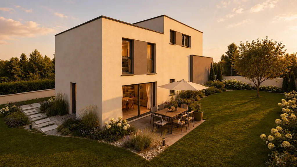 Extérieur - Maison individuelle à construire à Junglinster