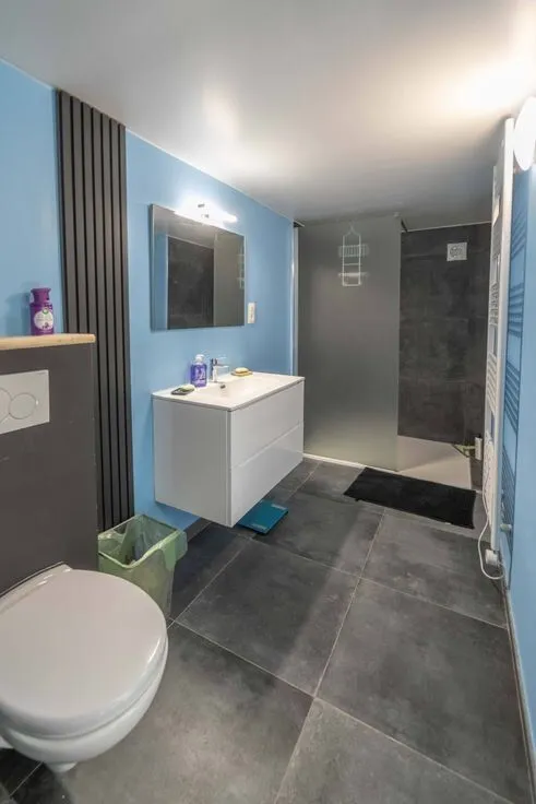 Salles de bain - Chambre dans Colocation avec Salle de Sport à Louvain-la-Neuve