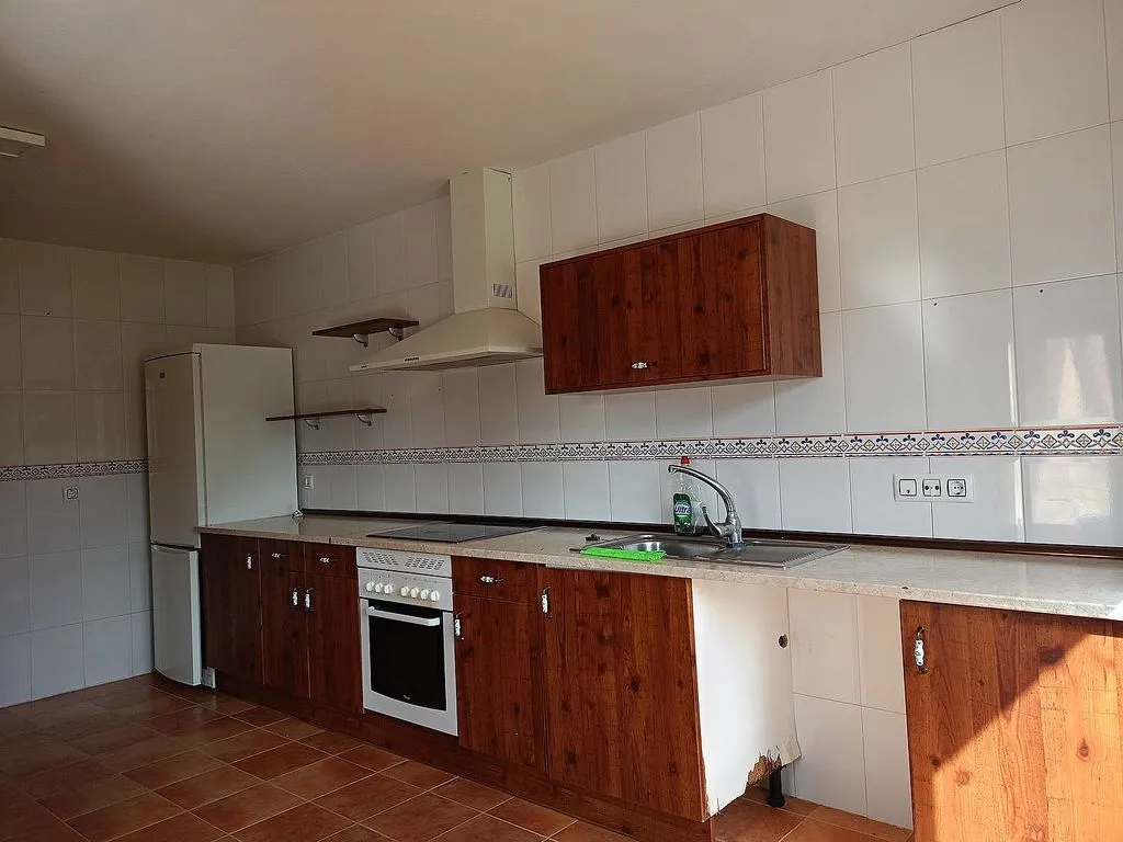 Cuisine - 3-Bedroom Chalet with Pool in Alcabón