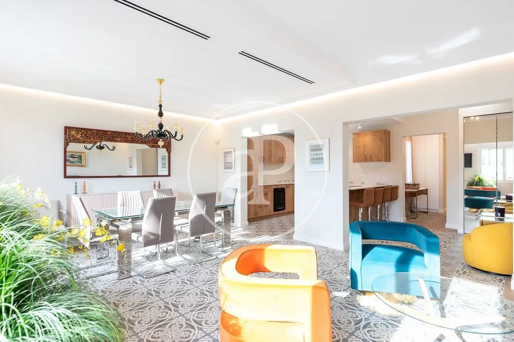 Séjour - Luxury Flat with Balcony on Consell de Cent, Barcelona