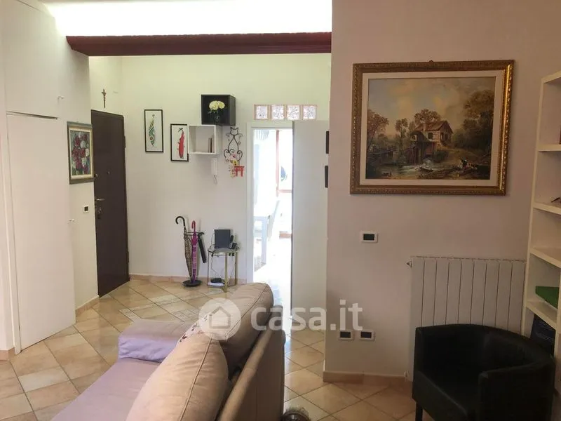 Living Room - Rearranged Apartment with Balcony in Grosseto
