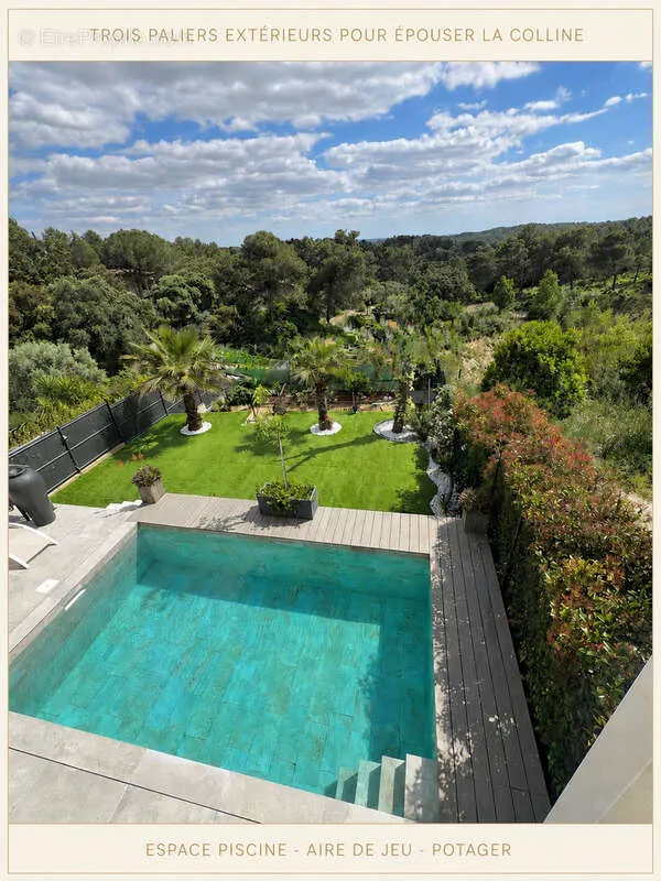 Bassein - Contemporary Villa with Panoramic View in Nîmes