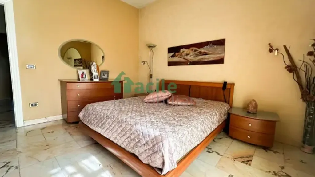 Bedrooms - Spacious Trilocale with Terraced Balcony in Afragola