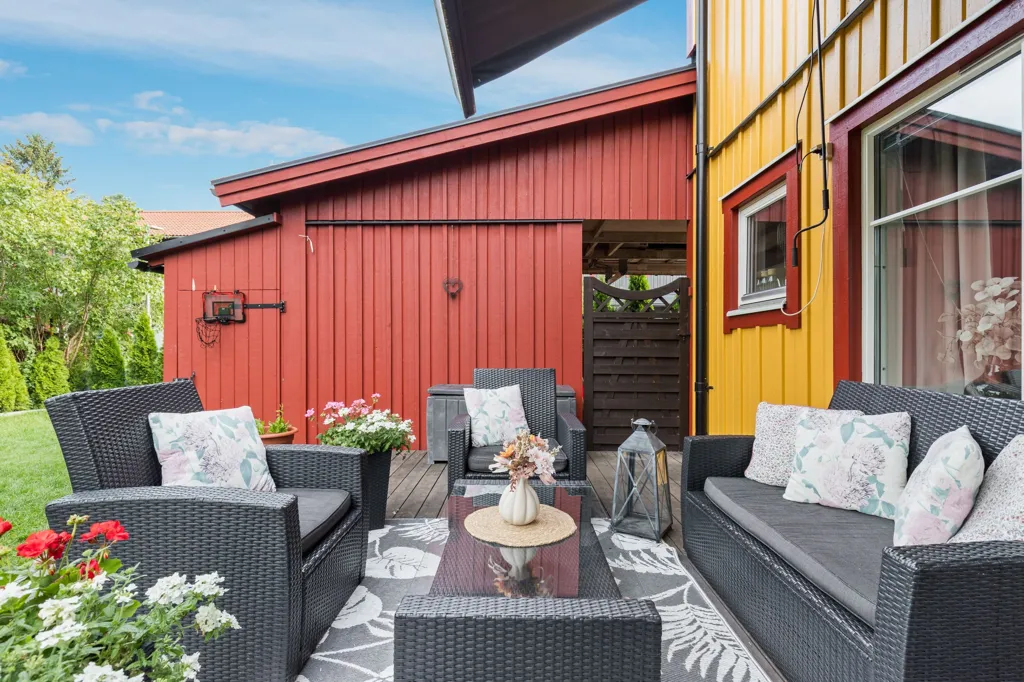 Terrasse - Chalet with Corner Plot in Herrhagen
