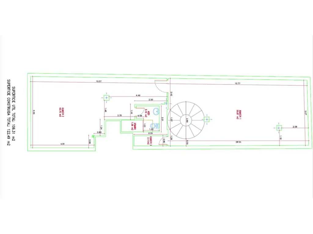 Plan - Ground Floor Business Premises in Palencia