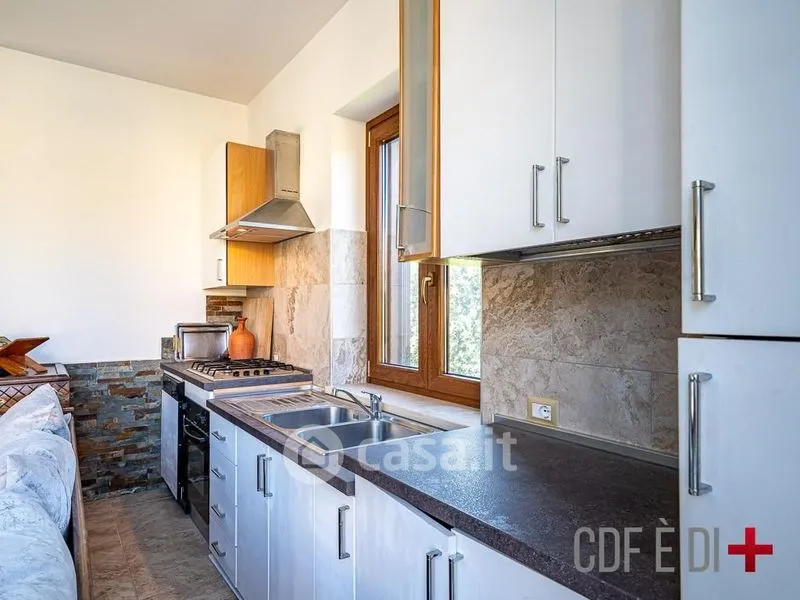 Köök - Rustic Villa with Lake View in Bolsena