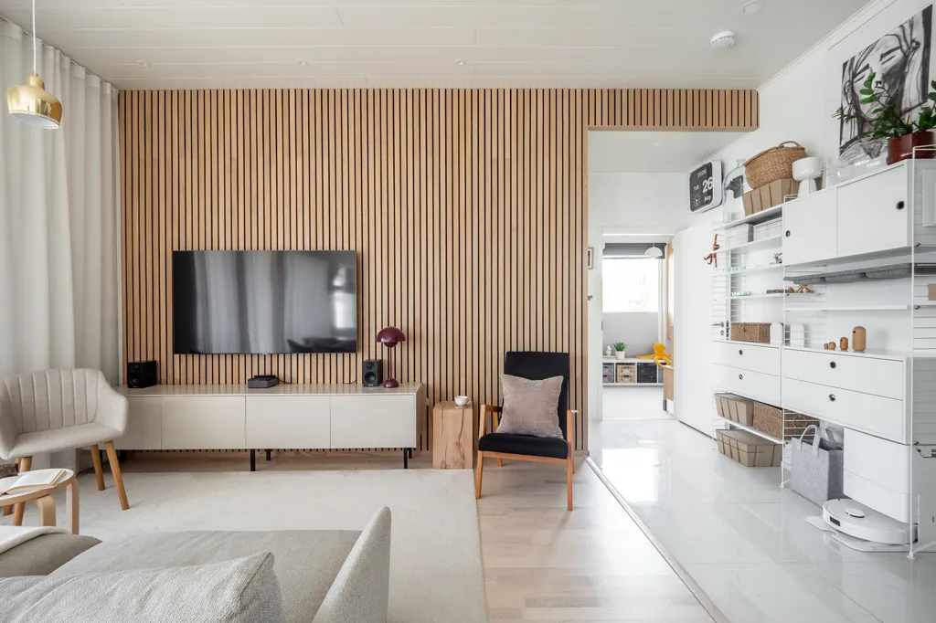 Elutuba - Modern Flat with Terrace in Hiukkavaara, Oulu
