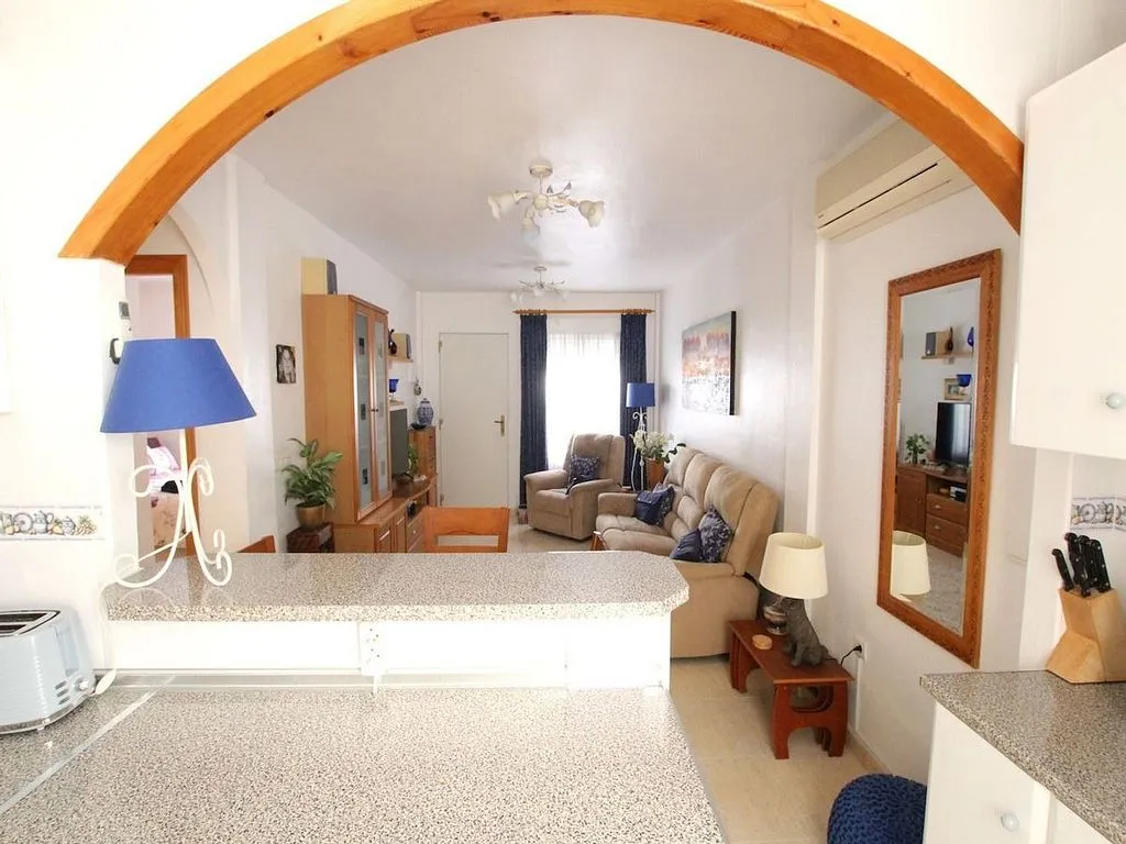 Köök - Apartment with Pool and Terrace in Playa Flamenca