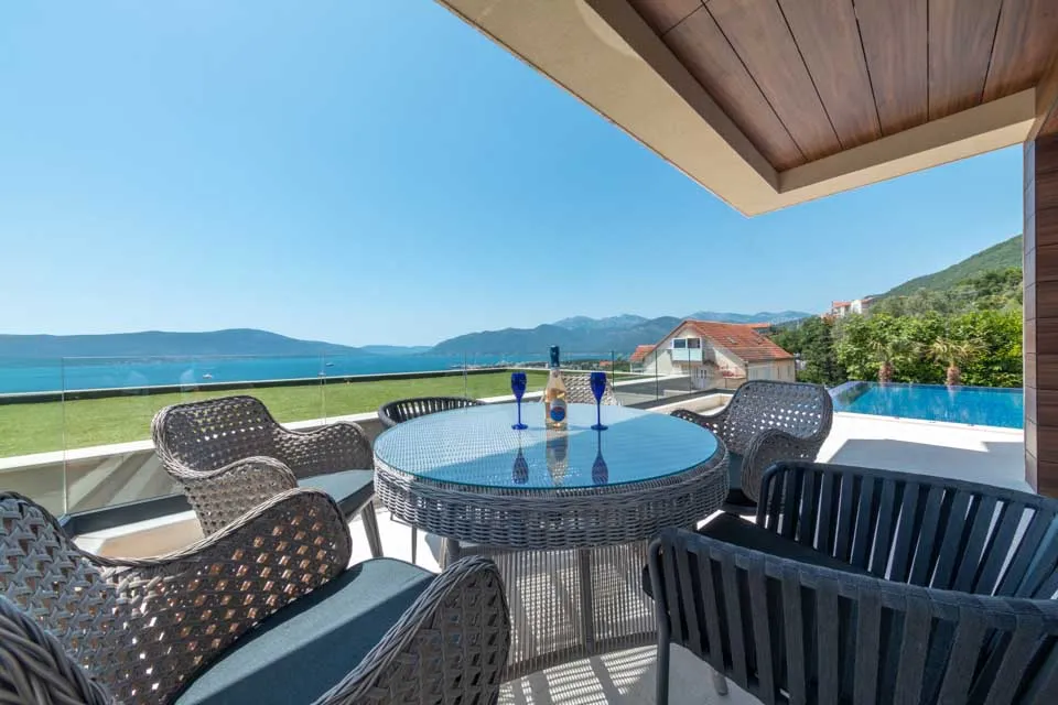 Terrasse - Maison 5 chambres à Tivat