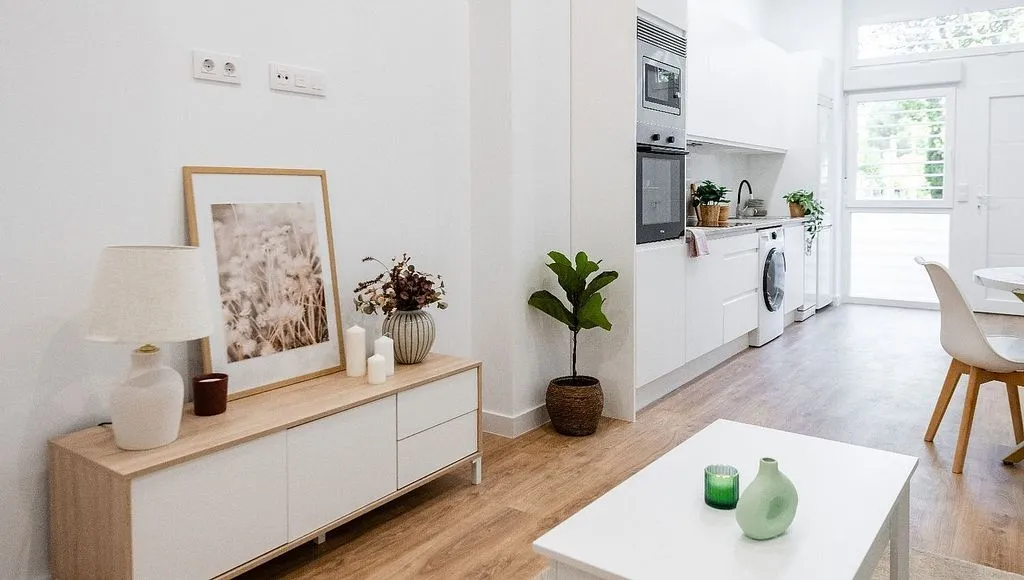 Living Room - Modern Flat with Lift in Sector Oficios