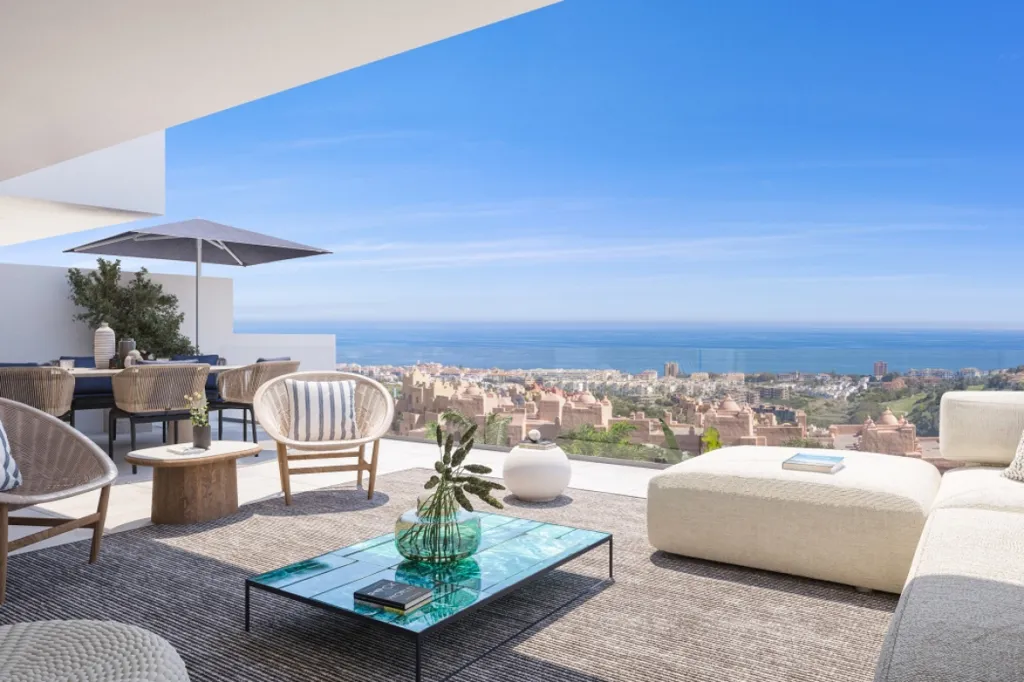 Terrasse - Modern Apartments with Sea Views in Manilva
