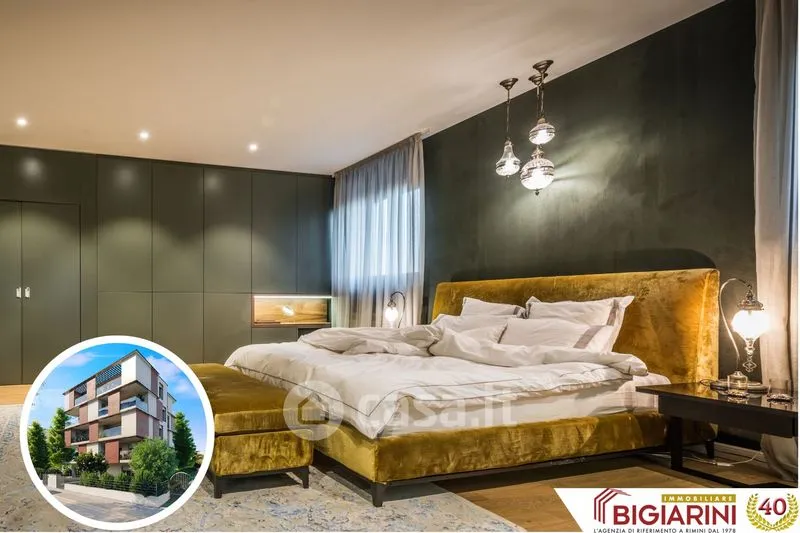Chambres - Trilocale with Balcony in Rimini
