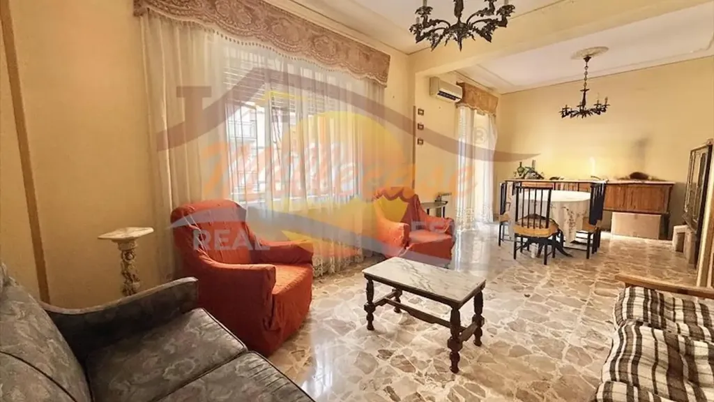 Séjour - Apartment with Garage in Siracusa