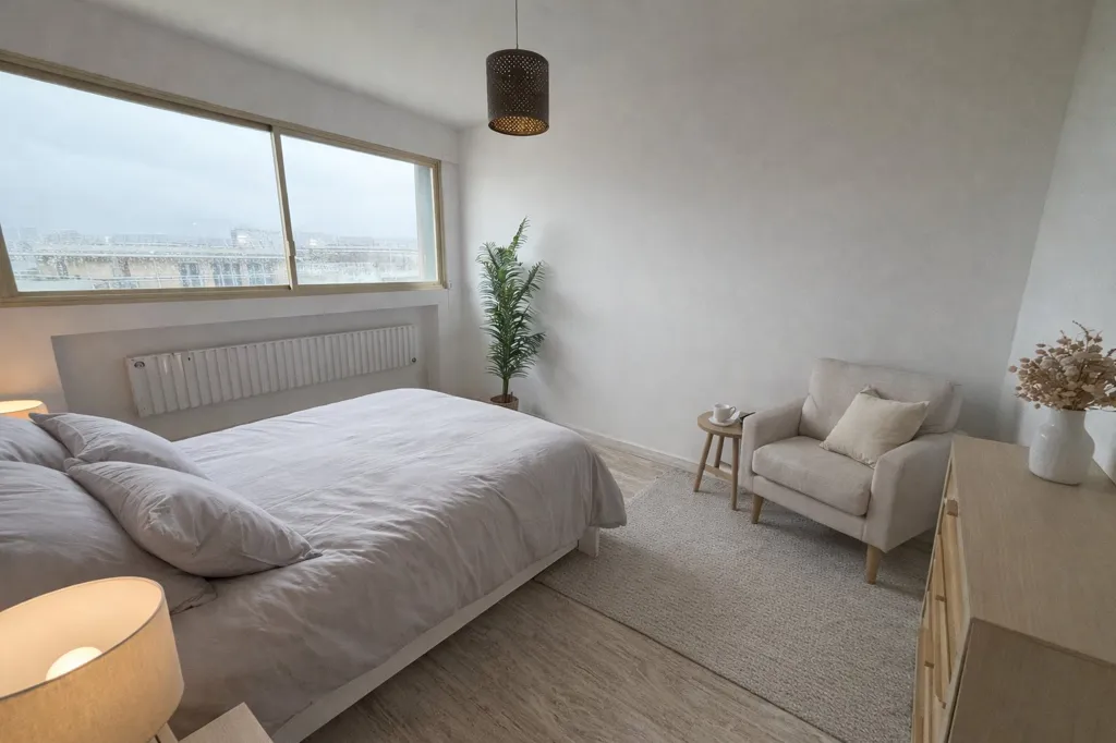Chambres - Appartement T2 avec Terrasse à Mazargues, Marseille