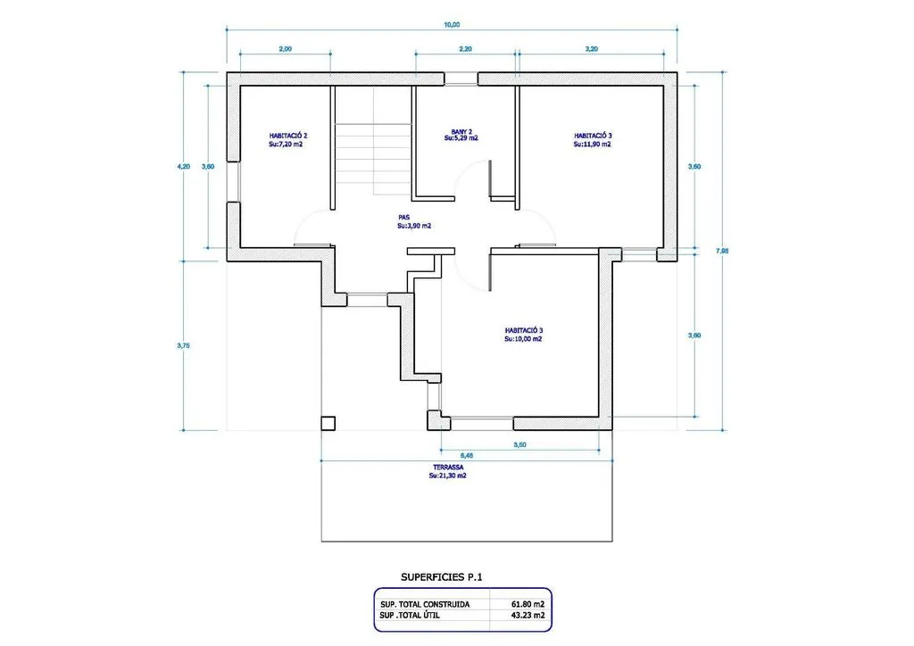 Plan - Luxury House with Garden in Premià de Dalt