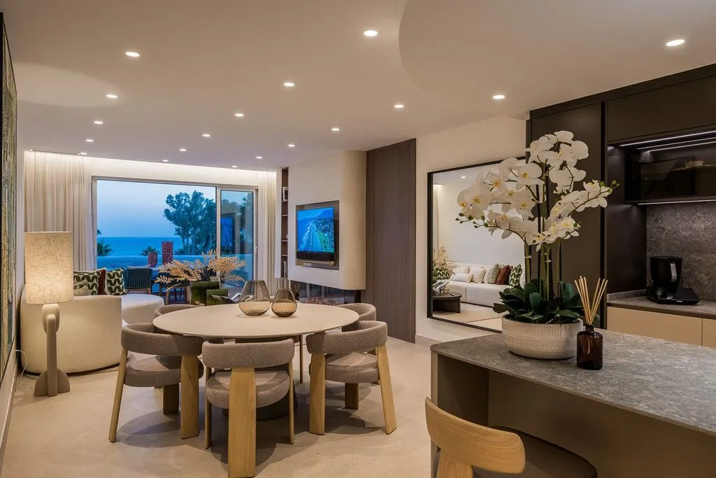Salle à manger - Beachfront Penthouse with Rooftop Spa in Estepona