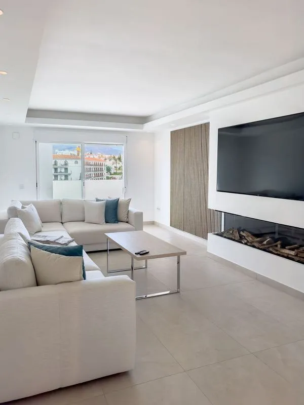 Séjour - Penthouse with Pool in Casco Antiguo