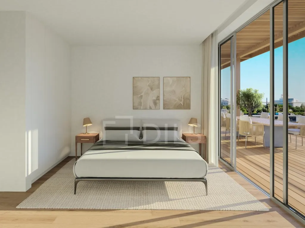 Bedrooms - Detached House with Private Pool in Oeiras