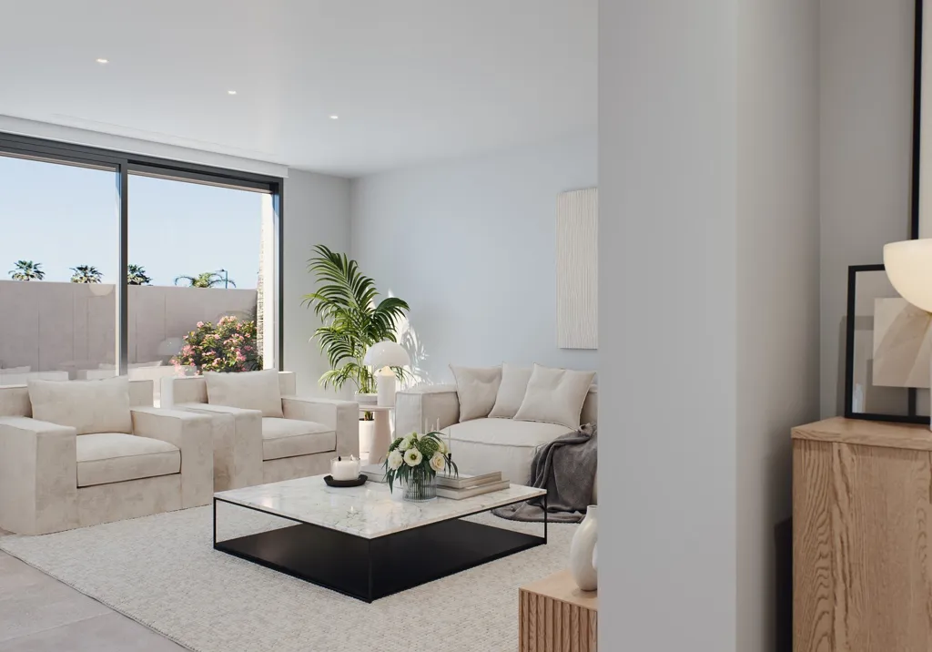 Séjour - Villa with Sea View in Orihuela Costa