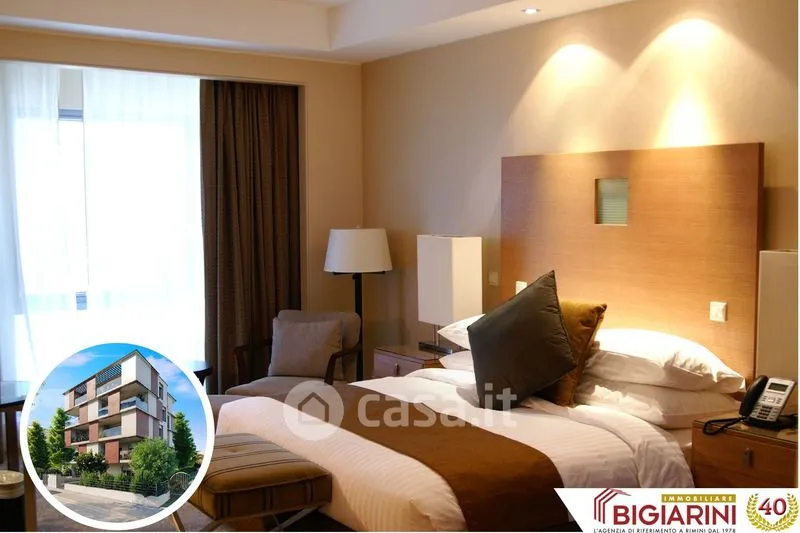 Chambres - Trilocale with Balcony in Rimini