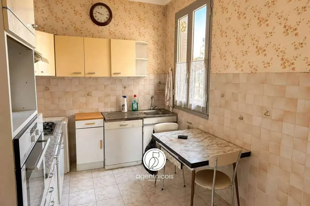 Köök - Luxury Flat with South-West Balcony in Nice