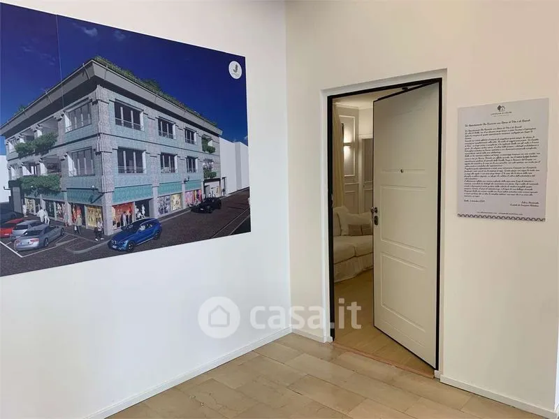 Entrée - New Trilocale with Balcony in Biella Historic Centre