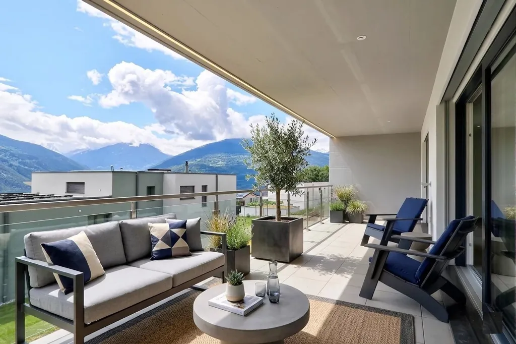 Terrazza - Villa with Mountain View in Grimisuat